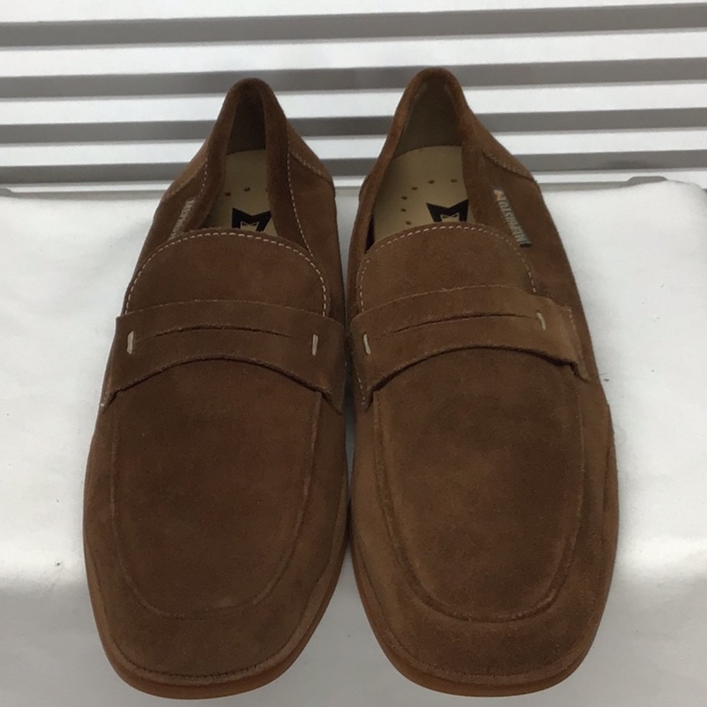 Mephisto 'Alexis' brown leather shoes size 8